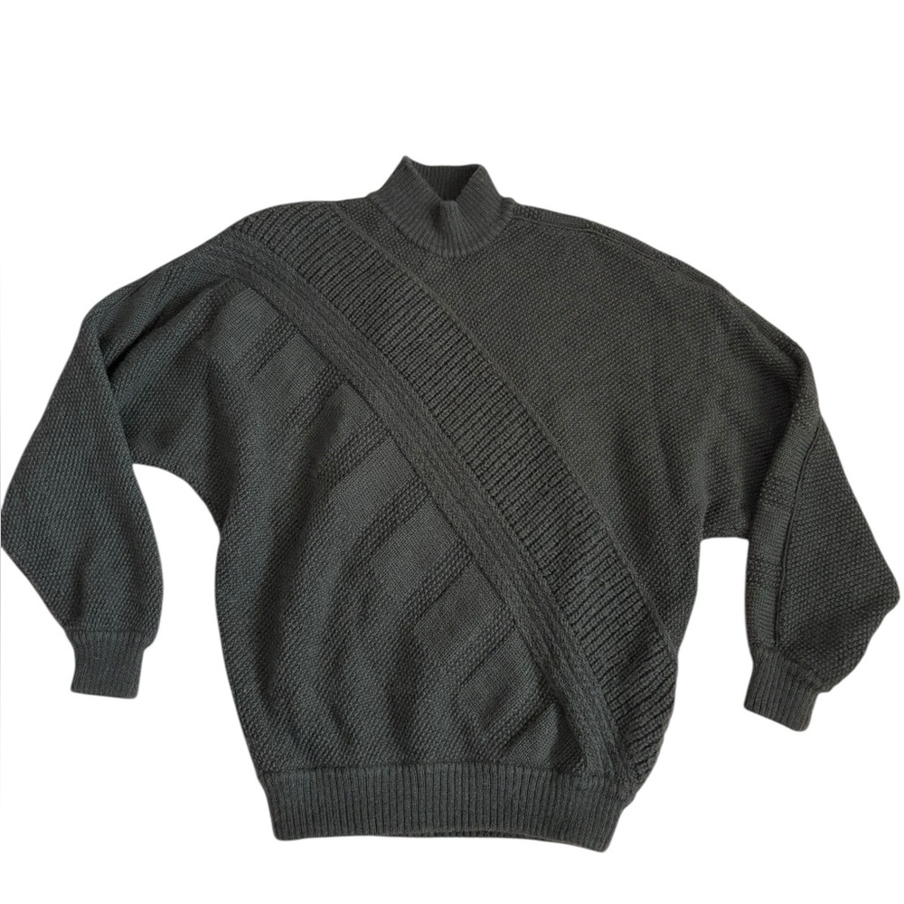 Umberto Ginocchietti women’s cable Knit Sweater 90’s